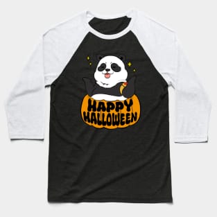 Happy Halloween_Panda_Jujutsu Kaisen Baseball T-Shirt